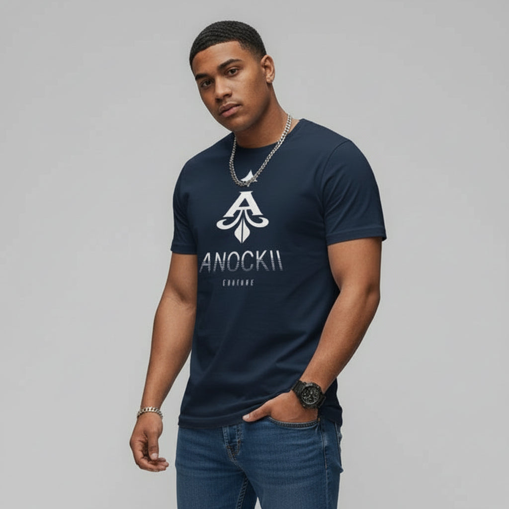 Anockii Coouture Navy Blue Concourse Tee